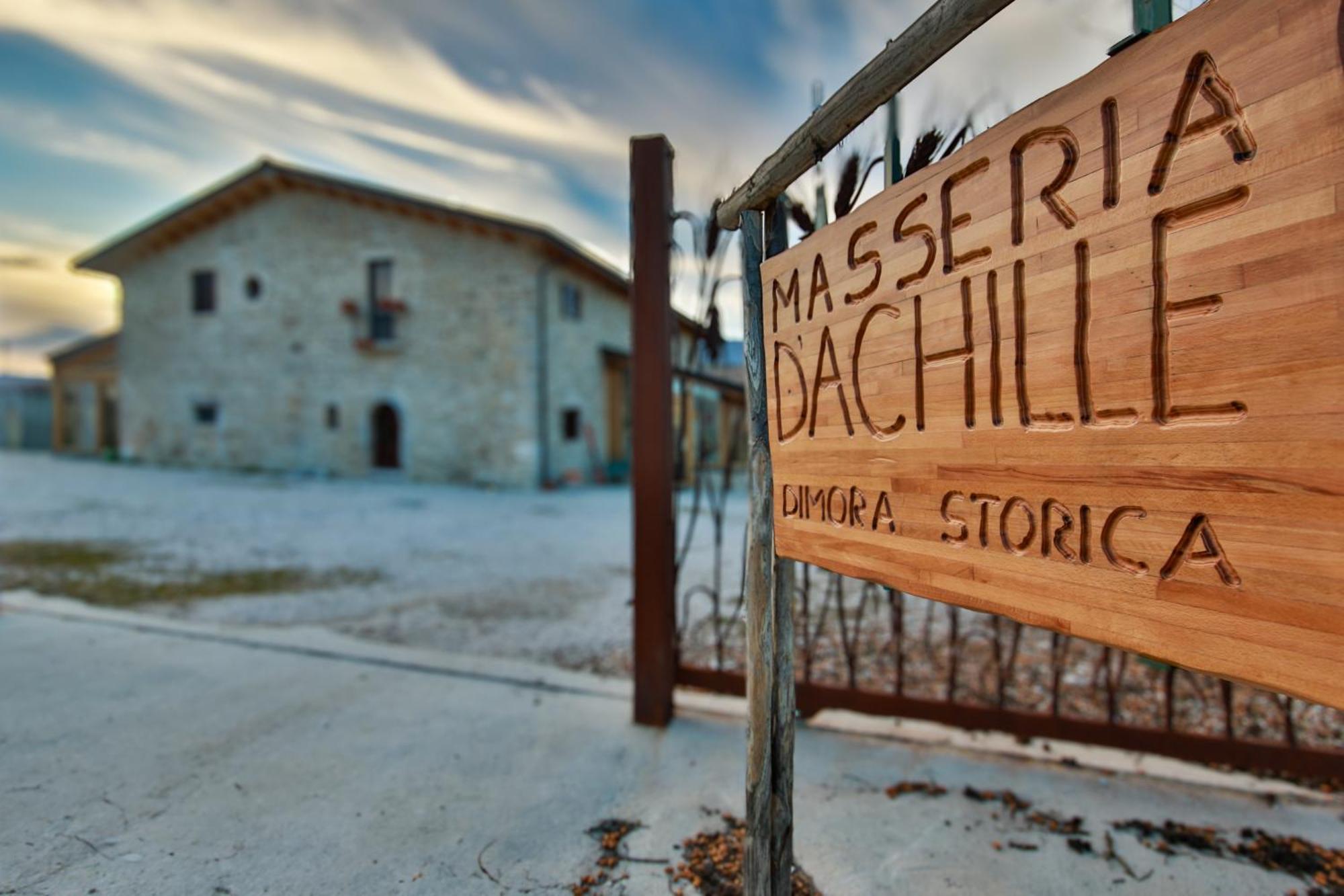 Masseria D'Achille Castel Di Sangro Exteriör bild